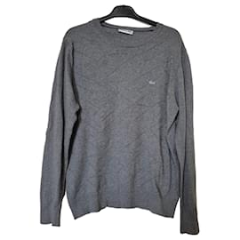 Lacoste Herren Baumwollpullover Grau Grau