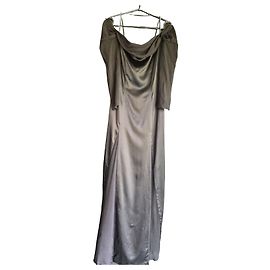 Nina Ricci Abendkleid aus Seide in Schwarz Schwarz