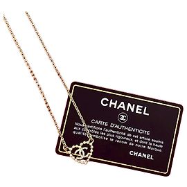 Collana Chanel Coco Mark Heart Argento