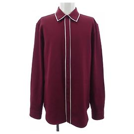 Camisa de algodón Gucci Roja