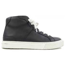 Hermès Baskets Hermes Daydream en cuir de veau Noir
