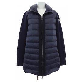 Giacca imbottita Moncler Blu Blu navy