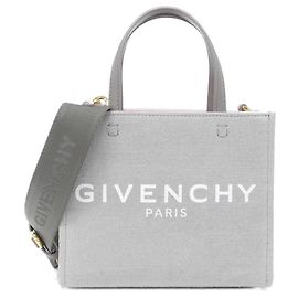 Givenchy G-Tote Mini Canvas Handtasche Braun Andere