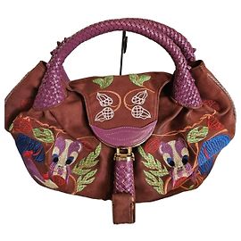 Fendi Spy bag with squirrel embroidery Multiple colors Purple