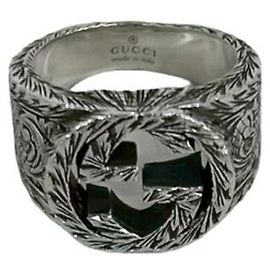 Anel Arabesque Interlocking G GUCCI Prata