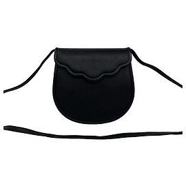 Mini borsa a tracolla in pelle vintage Yves Saint Laurent Nero