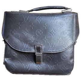 Bolso bandolera Charly en Monogram Glacé Louis Vuitton Castaño