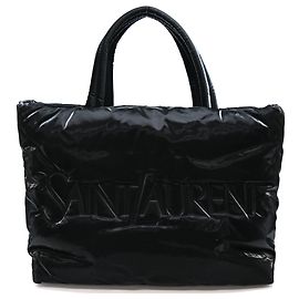 Sac cabas Wide Buffer Saint Laurent noir Noir