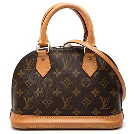 Louis Vuitton Marron Monogram Alma BB Marron