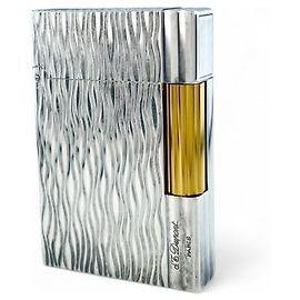 Autre Marque Accendino Dupont Gatsby Wave Argento