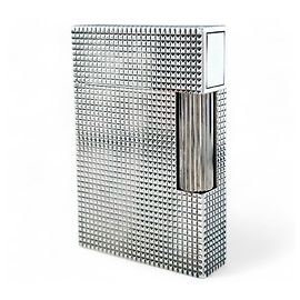 Autre Marque Dupont Diamond Head Lighter Smoking Accessory Silvery