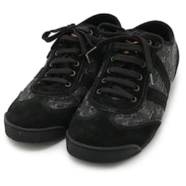 Baskets Louis Vuitton Monogram Denim Noir