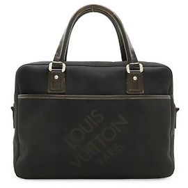Louis Vuitton Yack Damier Geant Briefcase Black