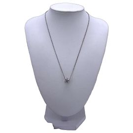 Bulgari Colar Bvlgari B.zero1 Platina e Diamantes Prata