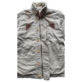 visvim Deckhand Gore-Tex Windstopper N-1 Deck Jacke Beige Beige