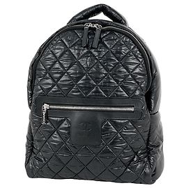 Chanel Coco Cocoon Backpack Black