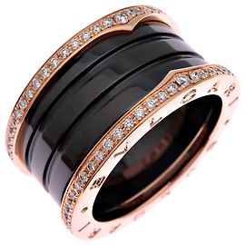 Bulgari Bvlgari B.zero1 4-Band Ring Pink
