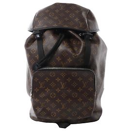 Louis Vuitton Macassar Zack Monogram Canvas Backpack in Brown M43422 Brown