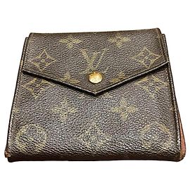 Carteira Louis Vuitton Monogram Canvas Marrom