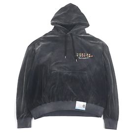 Autre Marque Moletom de veludo Wide Back Maison MIHARA YASUHIRO Marrom Cinza antracite