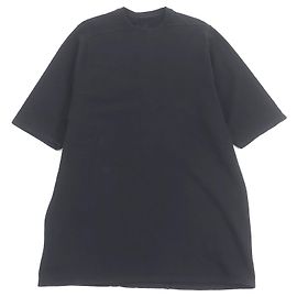 Rick Owens Dark Shadow Baumwoll-T-Shirt Schwarz