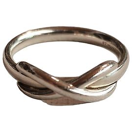 Anillo Tiffany & Co. Infinity Plata de Ley 925 Plata