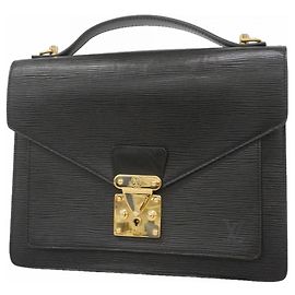 Louis Vuitton Epi Monceau Handtasche M52122 Noir Schwarz