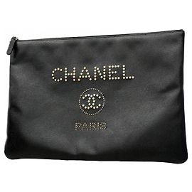 Pochette Chanel Deauville Noir