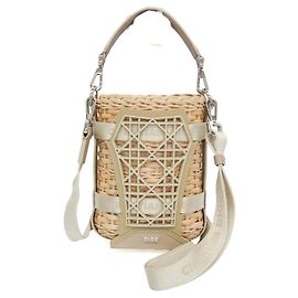 Bolsa cesta Sahara Christian Dior Bege