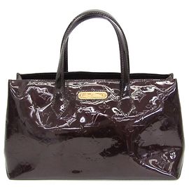 Bolso Louis Vuitton Monogram Vernis Wilshire PM Burdeos