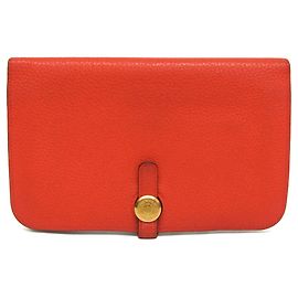 Hermès Cartera larga Hermes Dogon Duo GM Otro
