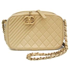 Borsa a tracolla Chanel Cocoboy A92655 D'oro