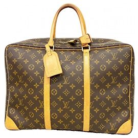 Borsa Louis Vuitton Boston Monogram Sirius 45 Marrone