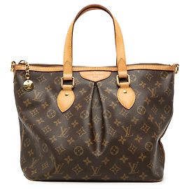 Louis Vuitton Marrom Monogram Palermo PM Marrom