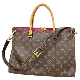 Bolsa Louis Vuitton Monogram Pallas em Aurore Outro