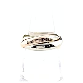 Cartier Trinity Ring aus 18K Rosé Weiß und Gelbgold Pink Weiß Gelb