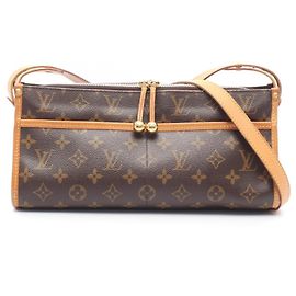 Louis Vuitton Popincourt Long Shoulder Bag Brown