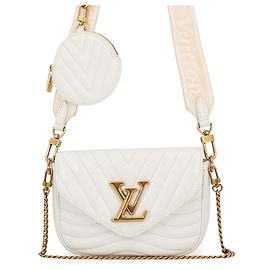 Louis Vuitton New Wave Multi Pochette M57864 Leather Shoulder Bag Other