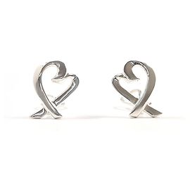 Tiffany & Co Orecchini a clip Tiffany&Co. Loving Heart Paloma Picasso Argento