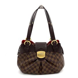 Bolsa Louis Vuitton Sistina PM Damier Marrom
