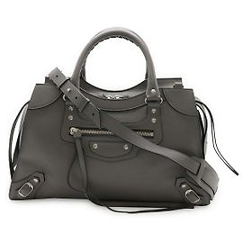 Bolsa Tote Balenciaga Neo Classic City Medium Cinza