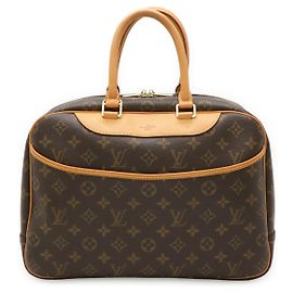 Bolsa Louis Vuitton Monogram Bowling Vanity Marrom