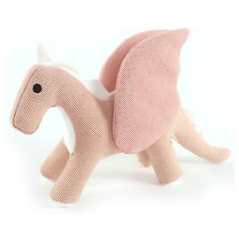 Hermès Plüschdrache Epope Baumwoll-Plüschpuppe Pink