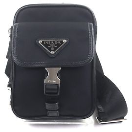 Prada Re-Nylon Smartphone Case Black