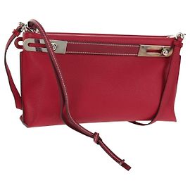 Loewe Missy Leather Medium Red