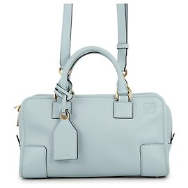 Loewe Amazona 28 Leather Handbag Light blue