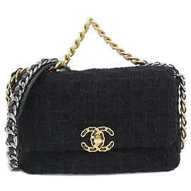 Borsa a Spalla Chanel 19 Nero
