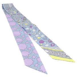 Hermès Hermes TAPIS PERSANS Twilly Scarf Roxo