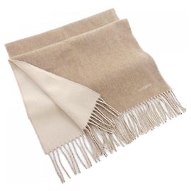 Hermès Hermes RECTO VERSO Brown Cashmere Stole Brown