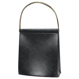 Cartier Trinity Black Leather Handbag Black
